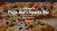 Desktop Screenshot of papajoesmorenovalley.com